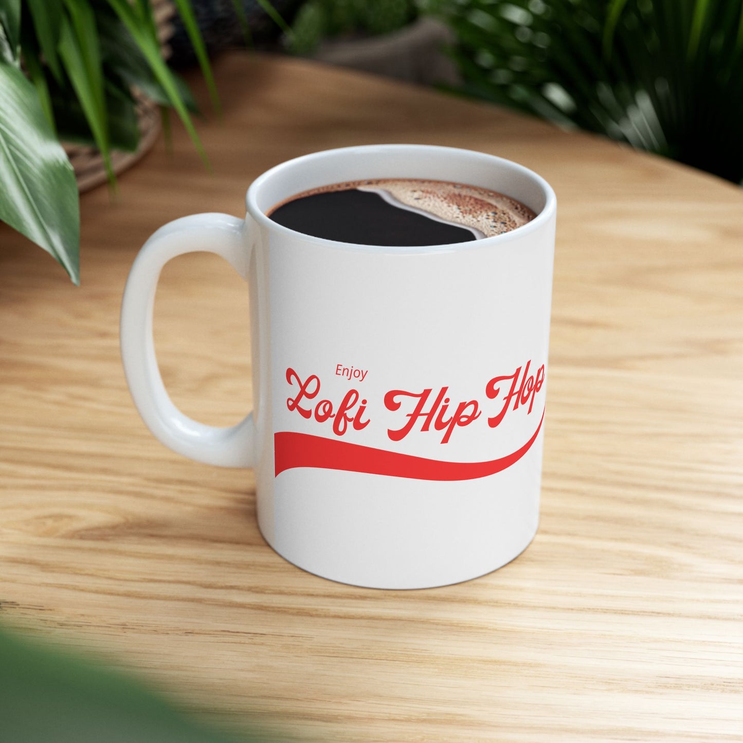 Enjoy Lofi White Mug