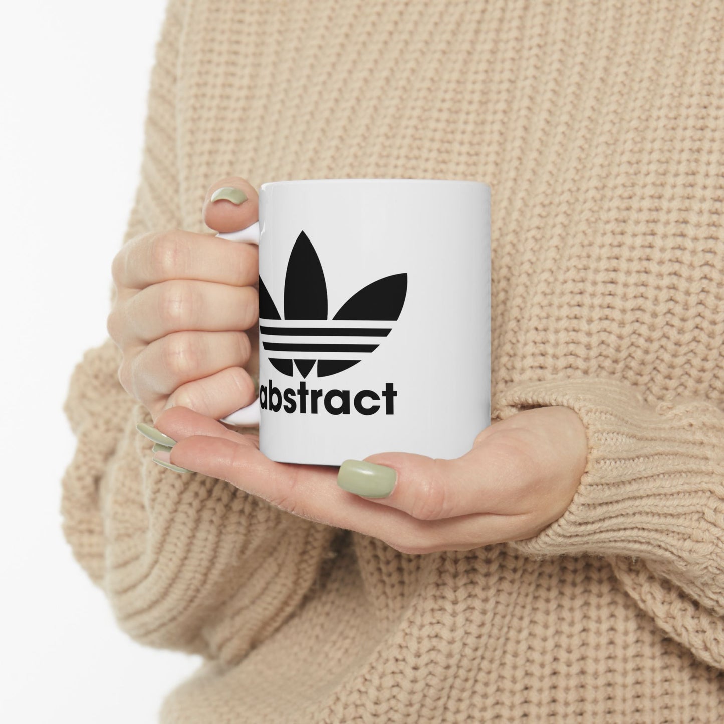 Abstract Leaf Mug