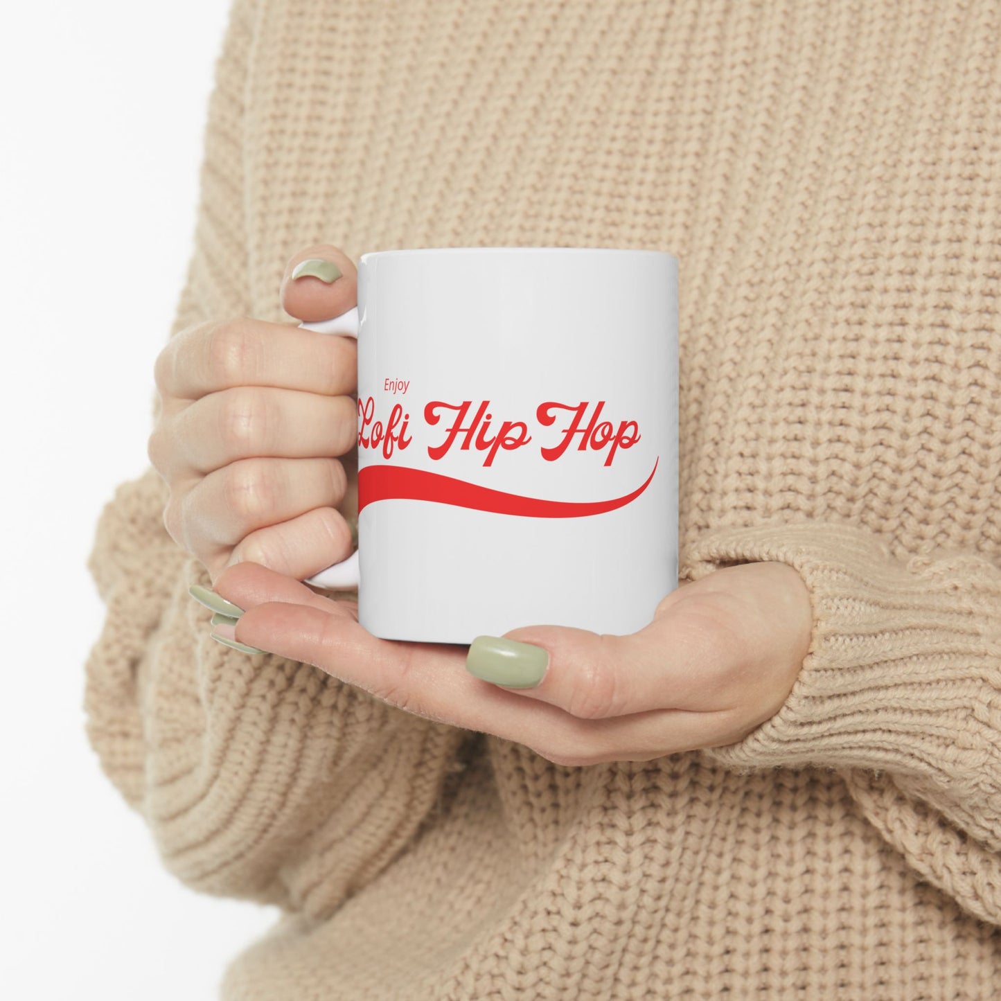Enjoy Lofi White Mug