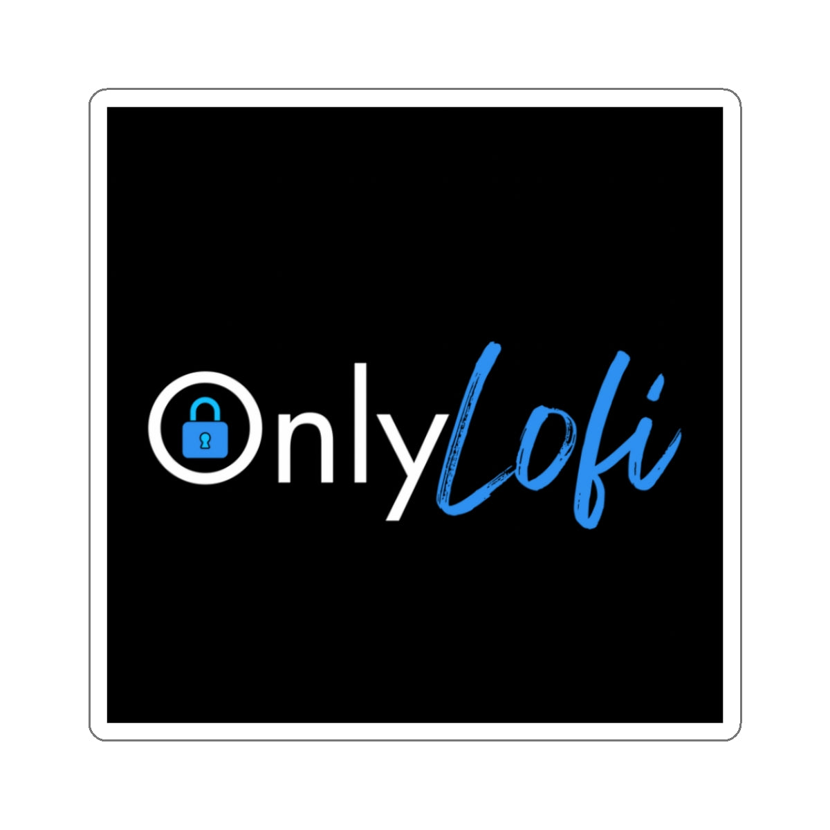 Only Lofi Fans Sticker