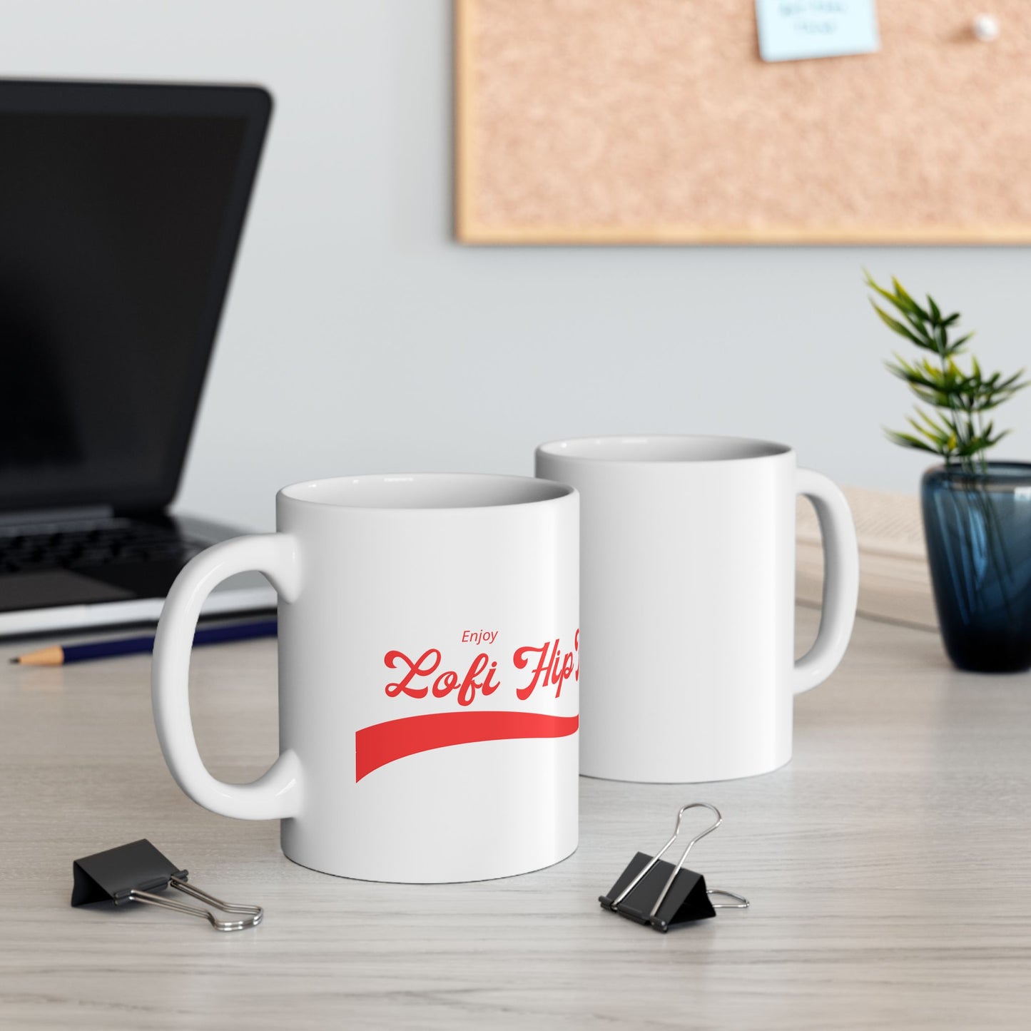 Enjoy Lofi White Mug