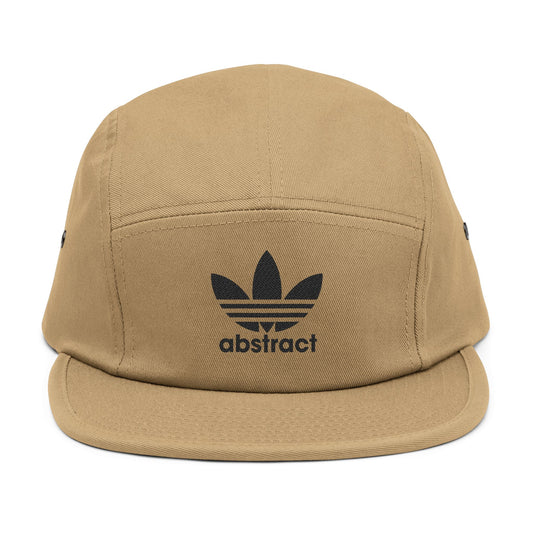 Abstract Leaf 5 Panel Hat